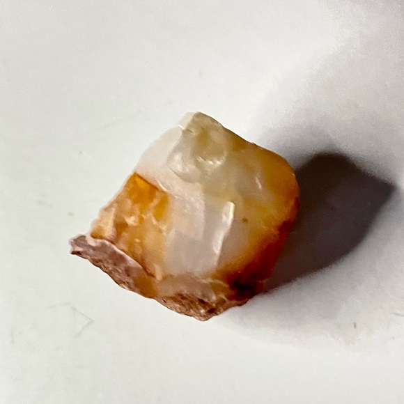 New Natural Orange White Agate Cluster Cave Creek Arizona Sacral Chakra FreeForm - Picture 8 of 12